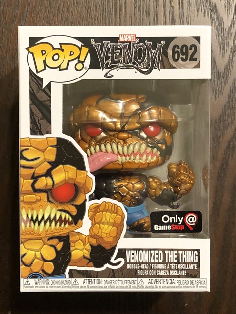 Funko Pop Marvel Venomized The Thing Vinyl Figure #692 Metallic for sale online | eBay