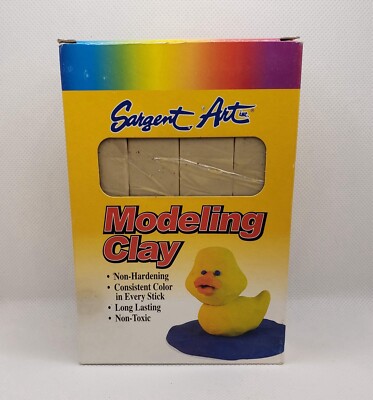 Sargent Art 22-4000 1lb Solid Modeling Clay 