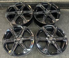 18" Chevy BLAZER midnight BLACK WHEELS FACTORY OEM 14083 2019 - 2025 SET 6x120