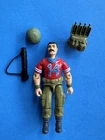 1985 GI JOE BAZOOKA v1 100% Complete Hasbro ARAH Vintage Figure Nice!