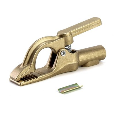 QWORK Welding Bronze Ground Clamp, 1.6 Pounds and 500A, 1 piece 1 pc,