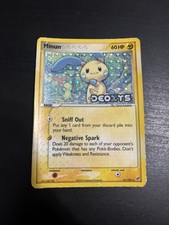 Minun 41/107 Reverse Holo - Stamped Deoxys - Pokemon TCG EX Deoxy - LP on eBay