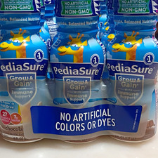 PediaSure Grow Gain Nutritional Shake Immune Support Chocolate 8 fl oz Non-GMO