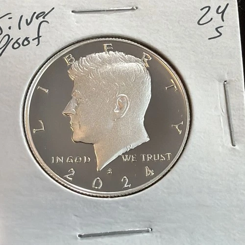 Photo of a 2024-S Kennedy Half Dollar Proof from an eBay listing that sold on Jul 21, 2026