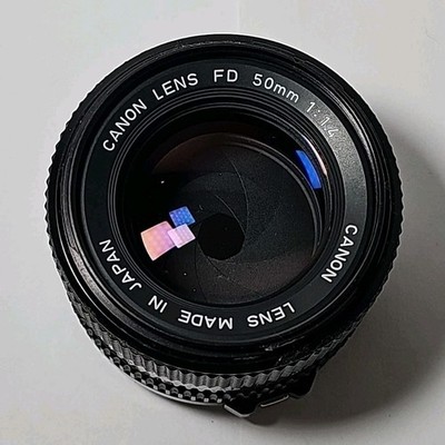CANON キャノン LENS FD 50mm F2 単焦点レンズ Canon FD 50mm F/1.2 MF PRIME LENS - READ DESCRIPTION | eBay