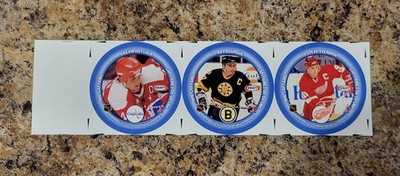 UNCUT SHEET 1993-94 Kraft STEVE YZERMAN RAY BOURQUE KEVIN HATCHER SCOTT STEVENS 