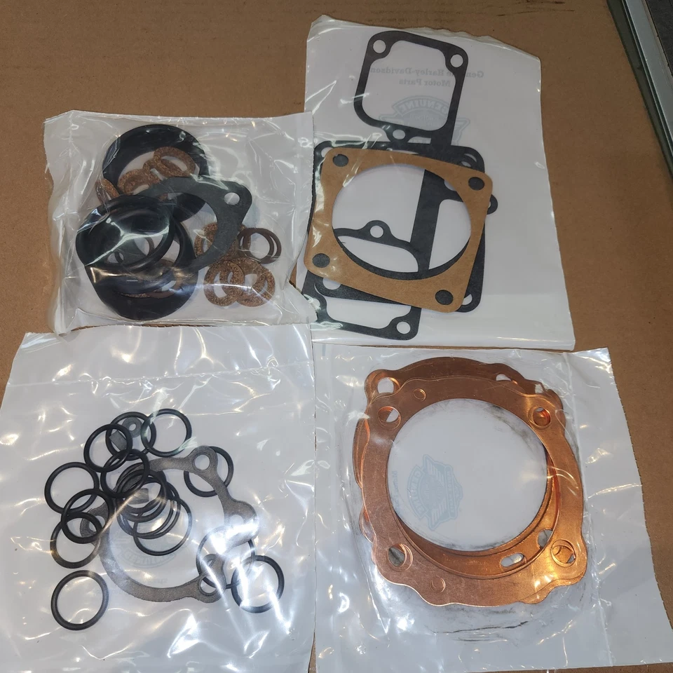 Kit de juntas de extremo superior Harley-Davidson Ironhead Sportster XL1000 OEM# 17037-60 Foto 4 de 4