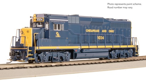 Locomotora Broadway Limited 9136 HO Chesapeake y Ohio EMD GP30 DCC/P4 Sound 3034 | Zustand: New