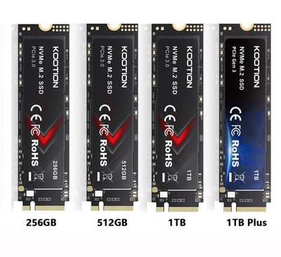 VUNSUNY 256GB 512GB 1TB Internal Solid State Drive PCle 3.0 NVMe M.2 Drive