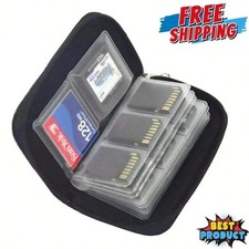 Memory Card Storage Bag 22Slots SD Cards Organiser Pouch Card Carrying Case