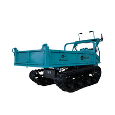Mini dumper cingolato 750 kg punta idraulica power barrow cingolato trasportatore GTM