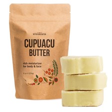 Cupuacu Butter Raw, Pure  Unrefined for Hair Growth  Dry Skin Use on Body a...