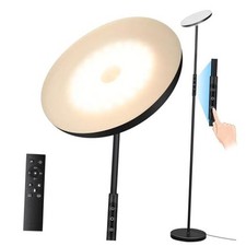 Floor Lamp, Upgraded 40W 4000LM Super Bright Torchiere LED Floor 40W Black