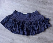 Adorable Abercrombie And Fitch Navy Blue Y2K Mini Skirt Size Medium