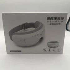 Eye Massager Heat Vibration Compression Rechargeable Bluetooth Timer and Music