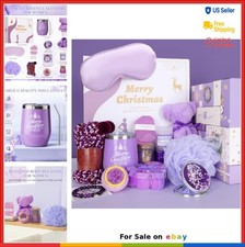 Advent Calendar 12 Days Christmas Gift for Women Bath Body Spa Lavender Candle