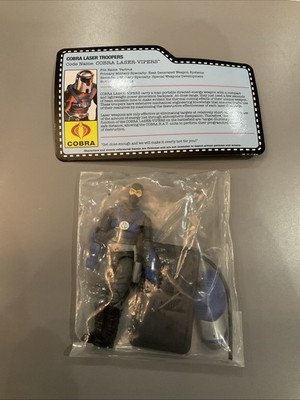 Gi Joe Cobra Laser Vipers V4 Convention 2017 Collectors Club Figur 100% Sealed