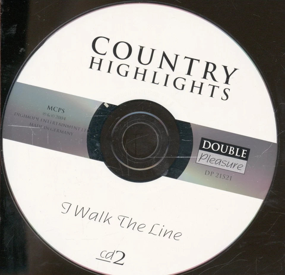 Country Highlights I Walk the Line double CD Germany Digimode 2004 in large - Bild 3 von 4