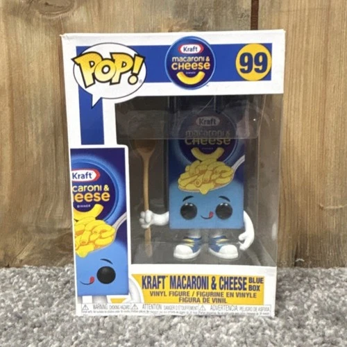Funko Pop! Kraft Macaroni & Cheese Blue Box #99 Vinyl Figure Ad Icons