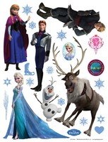 Frozen Charakter Wandaufkleber 65X42,5 Cm Disney Vinyl Sticker Set Kinderzimmer