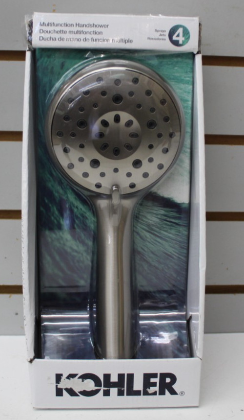 KOHLER Claro R30237-G-BN 3-Spray Handheld Shower Head in Vib