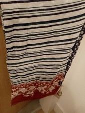 Ladies Fat Face Patchwork LW Scarf