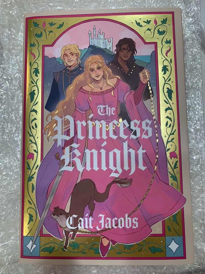 The Princess Knight by Cait Jacobs ✨ LOCKED LIBRARY, SIGNED, FIRST, SPRAYED EDGE Foto 2 de 4