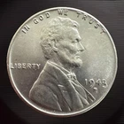 1943-S Lincoln Steel Cent WWII Issue — Gem BU Uncirculated 879