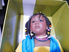 Annette Himstedt 26" Ayoka Afro-American Toddler Beautiful Lifelike Doll
