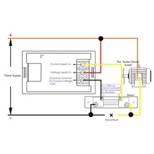 Voltamp Meter Gauge - 4.5-100v 0-50a Digital Display