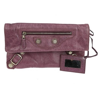 BUYIT Balenciaga Purple Giant Envelope Clutch 186182 5011 502752 NQ03317