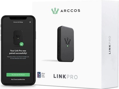 NEW Arccos Link Pro GPS Golf Shot Tracker