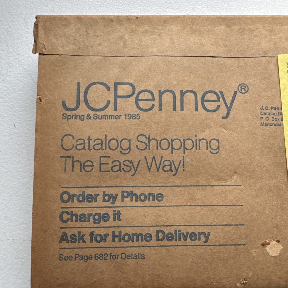 Vintage JC Penny 1985 Spring And Summer Catalog New In Mailing Seal | eBay