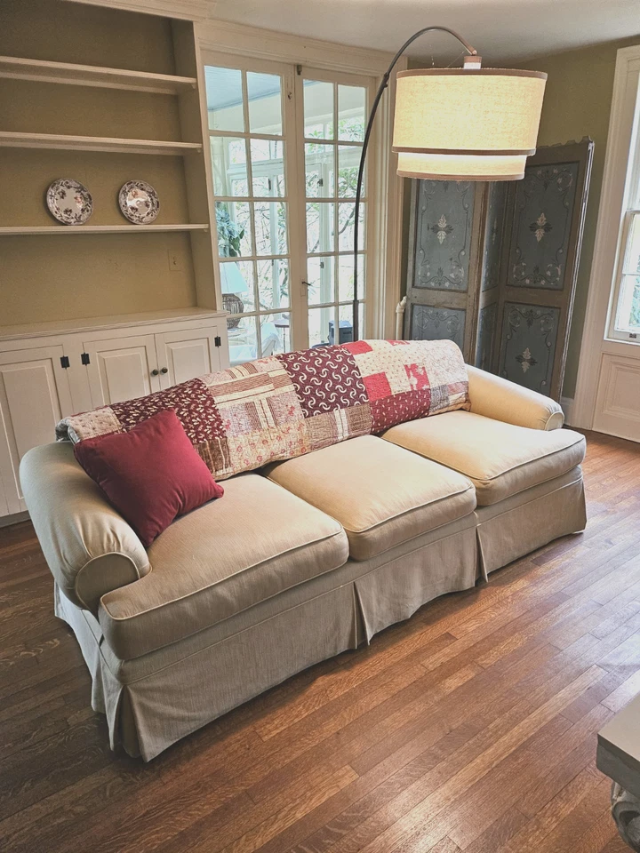 Charming Handmade Quilt Dated 1892, Great With Antiques and Primitives - Image 4 of 4