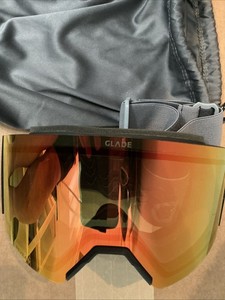 Glade Adapt 2 Low Bridge Ski Snowboard Goggles Orange Mirror Shield Photochromic