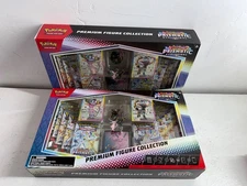 Pokemon Prismatic Evolutions Premium Figure Collection Sealed lot of 2