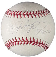 Shingo Takatsu - White Sox Autographed OML Baseball in Holder