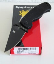 Spyderco Messer – Para-Military 2 Black Plan --Neu--