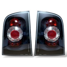 Hintere Rückleuchten Paar Klar Schwarz Für Skoda Octavia Kombi 01-10