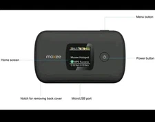 Moxee Mobile AT&T K779HSDL Wireless Wi-Fi Hotspot Modem 256MB Black - FOR AT&T