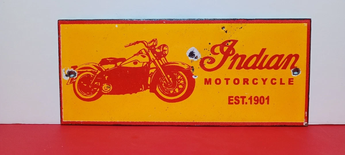 Preços baixos em Indian Motorcycle Entre Placas e Letreiros