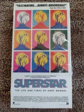 Superstar: The Life and Times of Andy Warhol (VHS, 1991) for sale