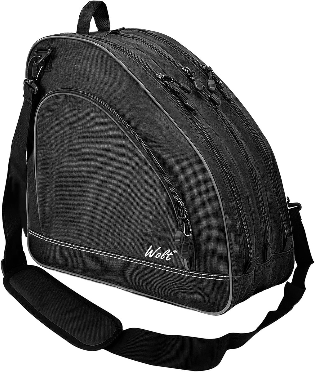 Ice Skate Bag - Roller Skate Bag, Inline Skate Bag with Adjustable