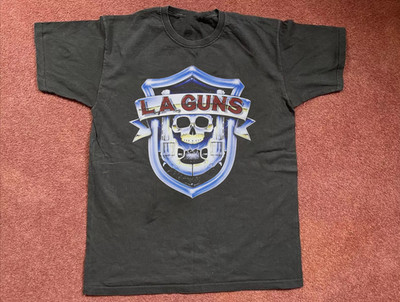 L.A GUNS Band Cotton Black Unisex S-5XL Shirt HRB679