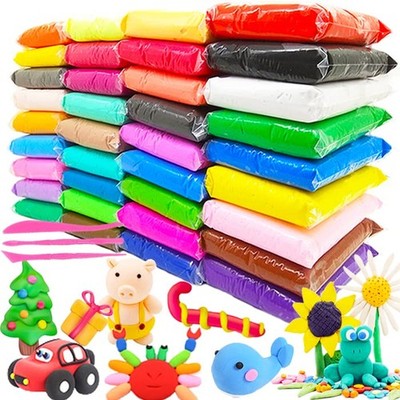 36 Colors Magic Clay Nature Color DIY Air Dry Clay with Tools as Best Present fo