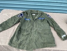 Vintage US Air Force Military Coat Med Reg Medium Regular Sateen OG Shade 107
