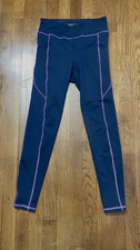 Riding Sport By Dover Saddlery Tights Breeches Youth Size XL  Navy & Purple
