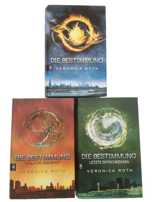 VERONICA ROTH Die Bestimmung Divergent 1-3 KOMPLETT Hardcover Gebunden Dystopie