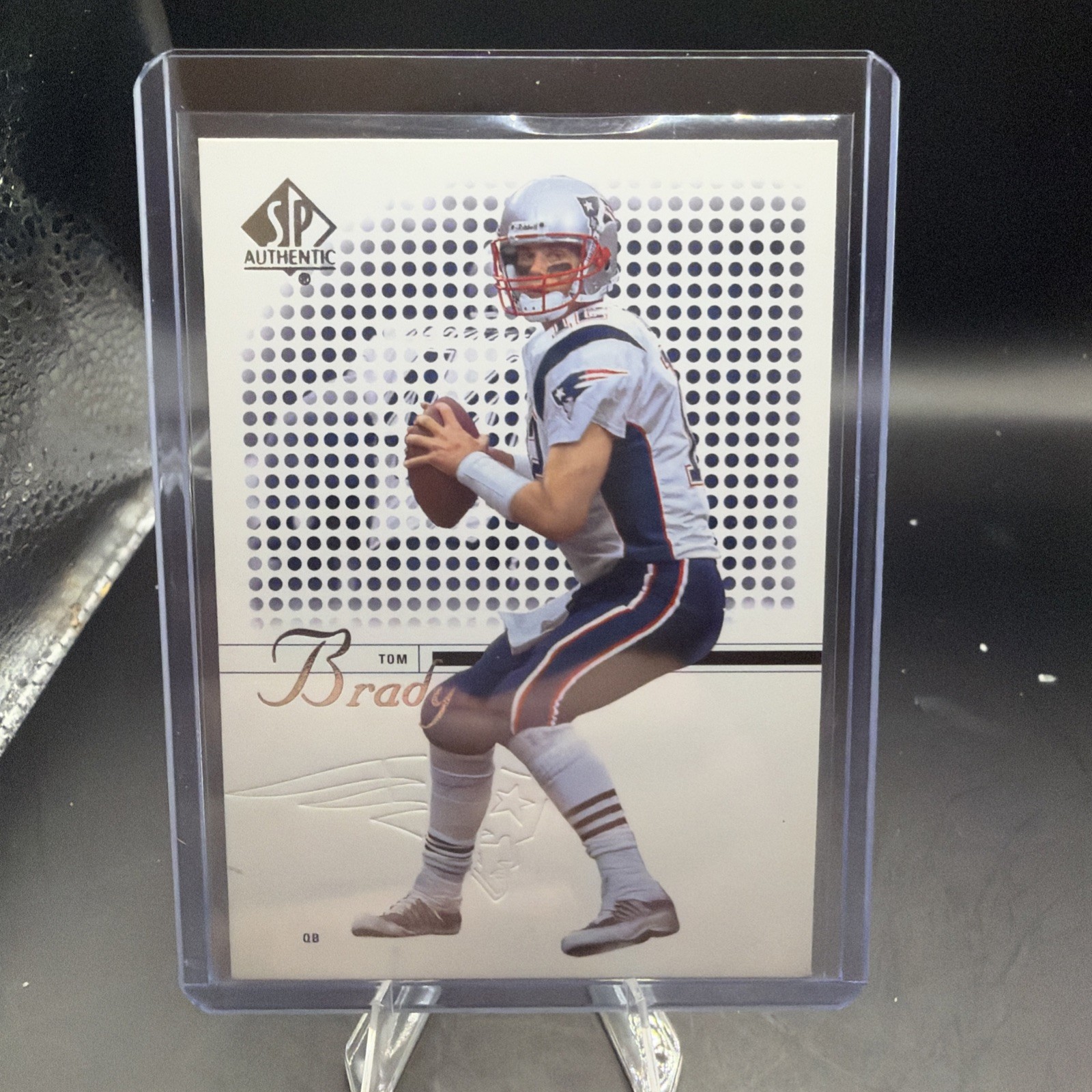 Tom Brady SP Authentic #1 2002 Cool Card
