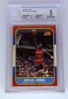 1986 Fleer Michael Jordan RC BGS 6 EX-MT